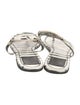 Tory Burch Leather Striped Slides