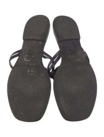 Tory Burch Leather Slides