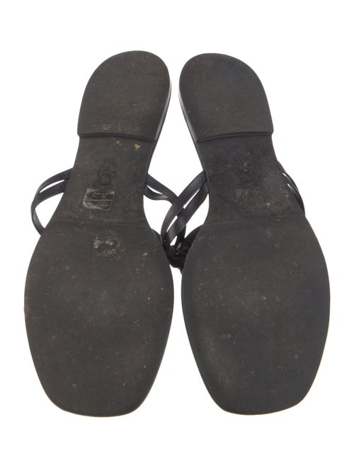 Tory Burch Leather Slides