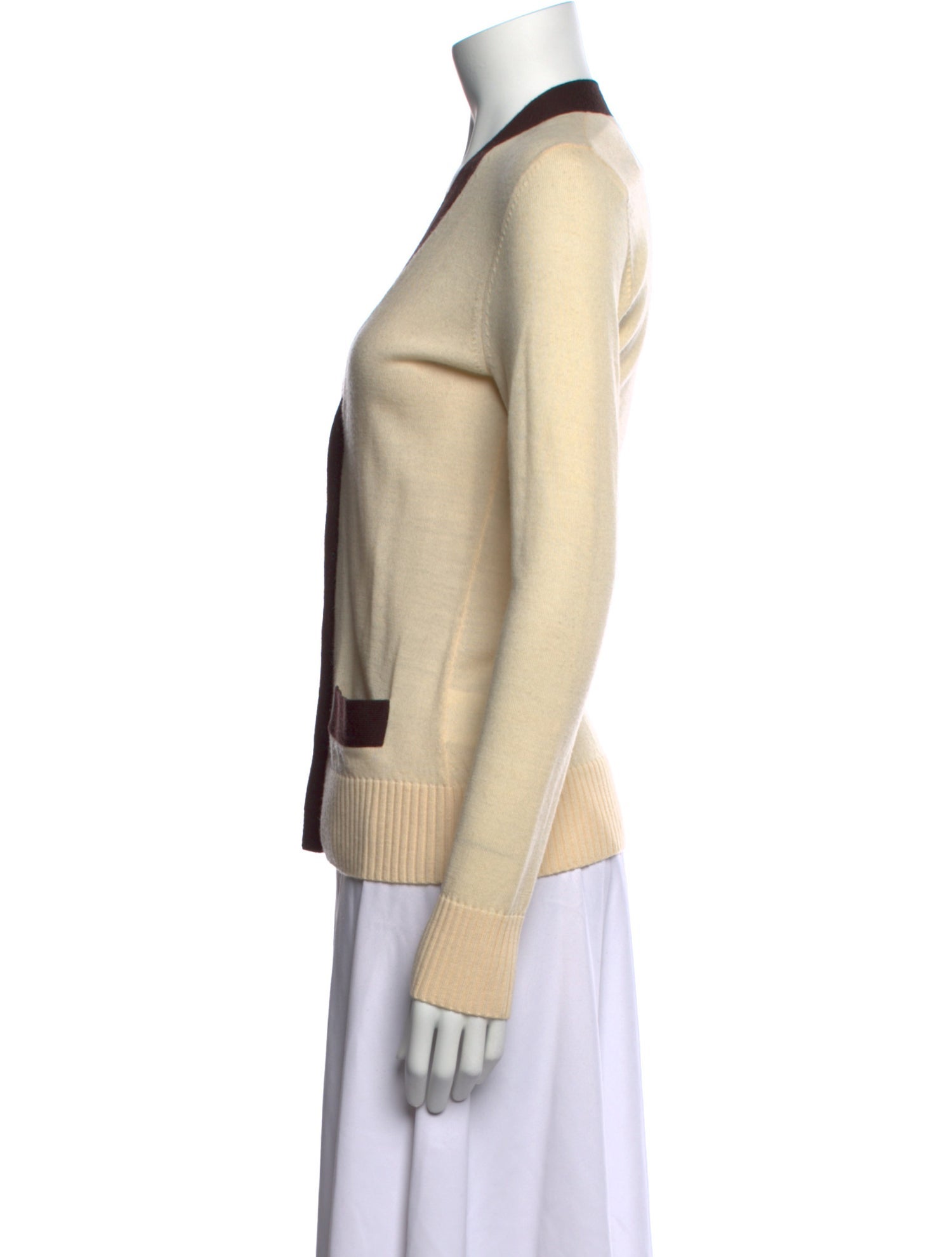 Tory Burch Wool V-Neck Sweater