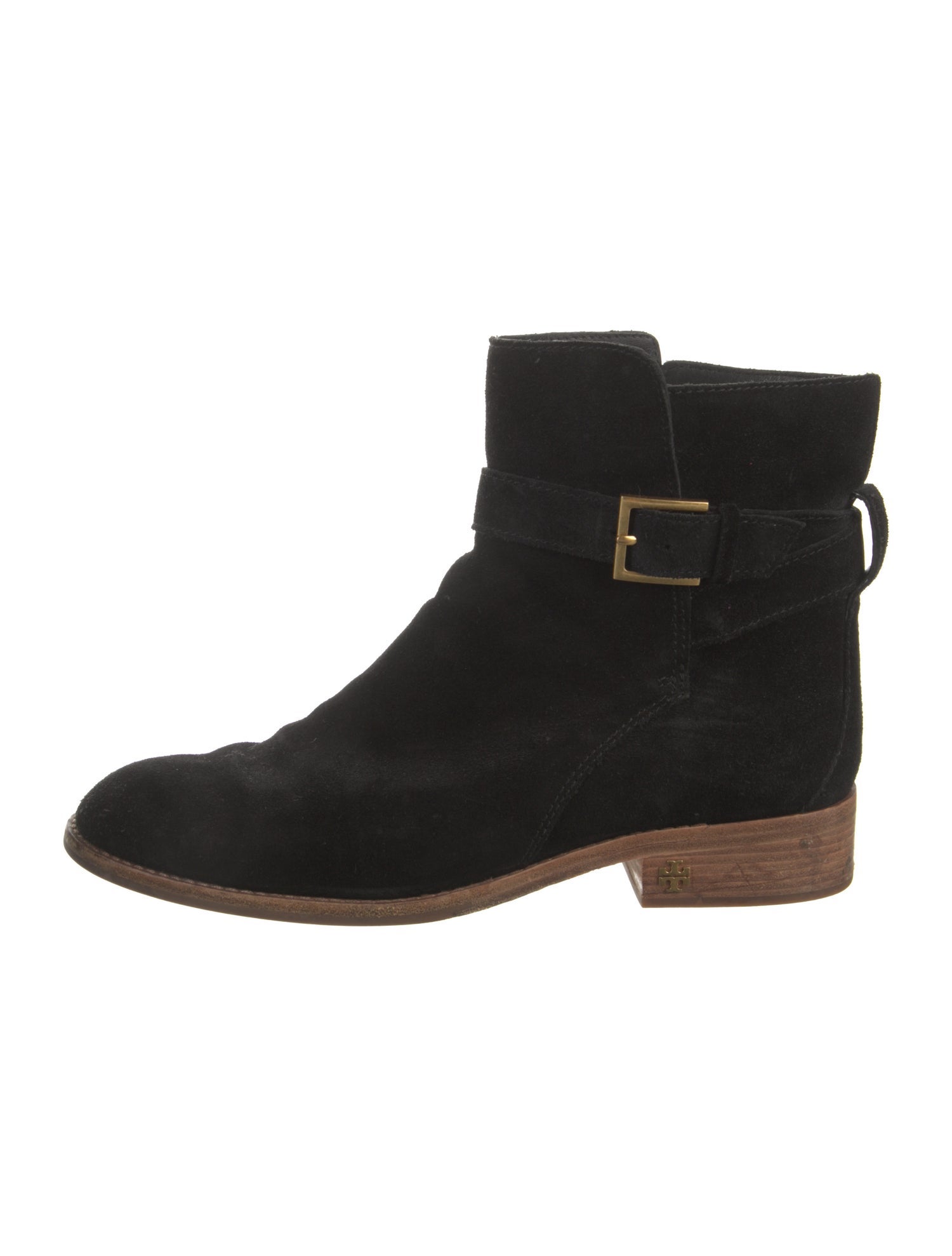 Tory Burch Suede Moto Boots