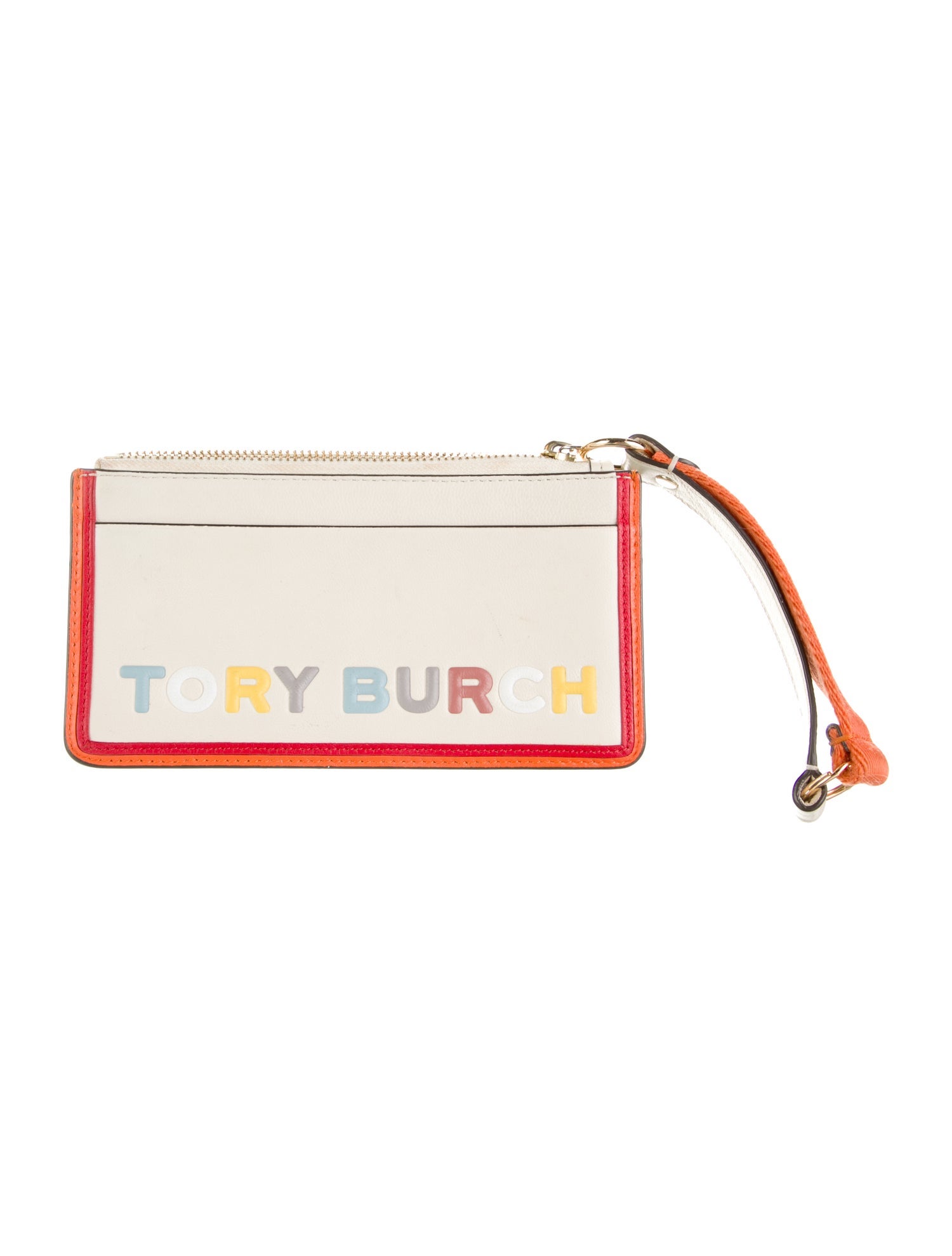 Tory Burch Leather Printed Wristlet