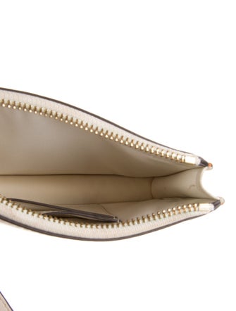 Tory Burch Leather Printed Wristlet