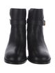 Tory Burch Leather Moto Boots