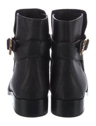 Tory Burch Leather Moto Boots