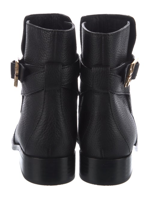 Tory Burch Leather Moto Boots
