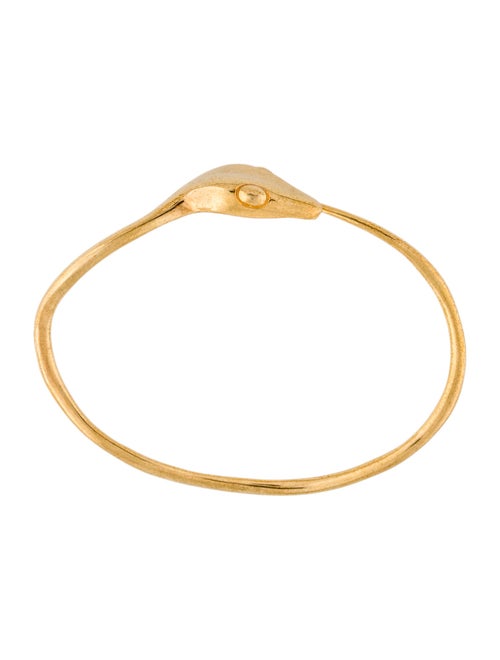 Tory Burch Serpent Head Bangle Bracelet