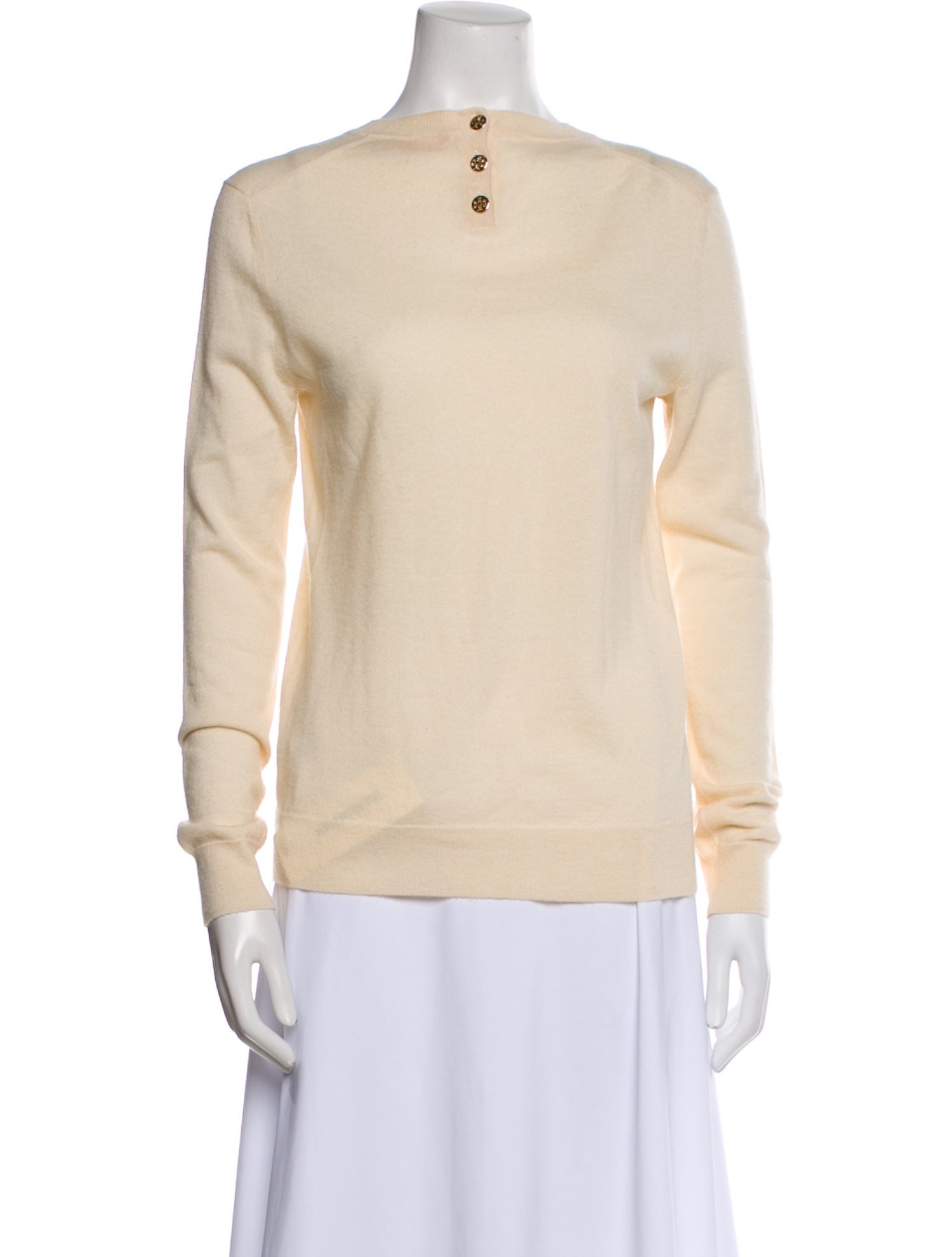 Tory Burch Cashmere Crew Neck Sweater