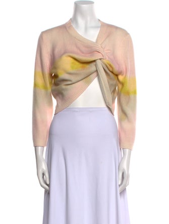 Tory Burch Cashmere Printed Sweater