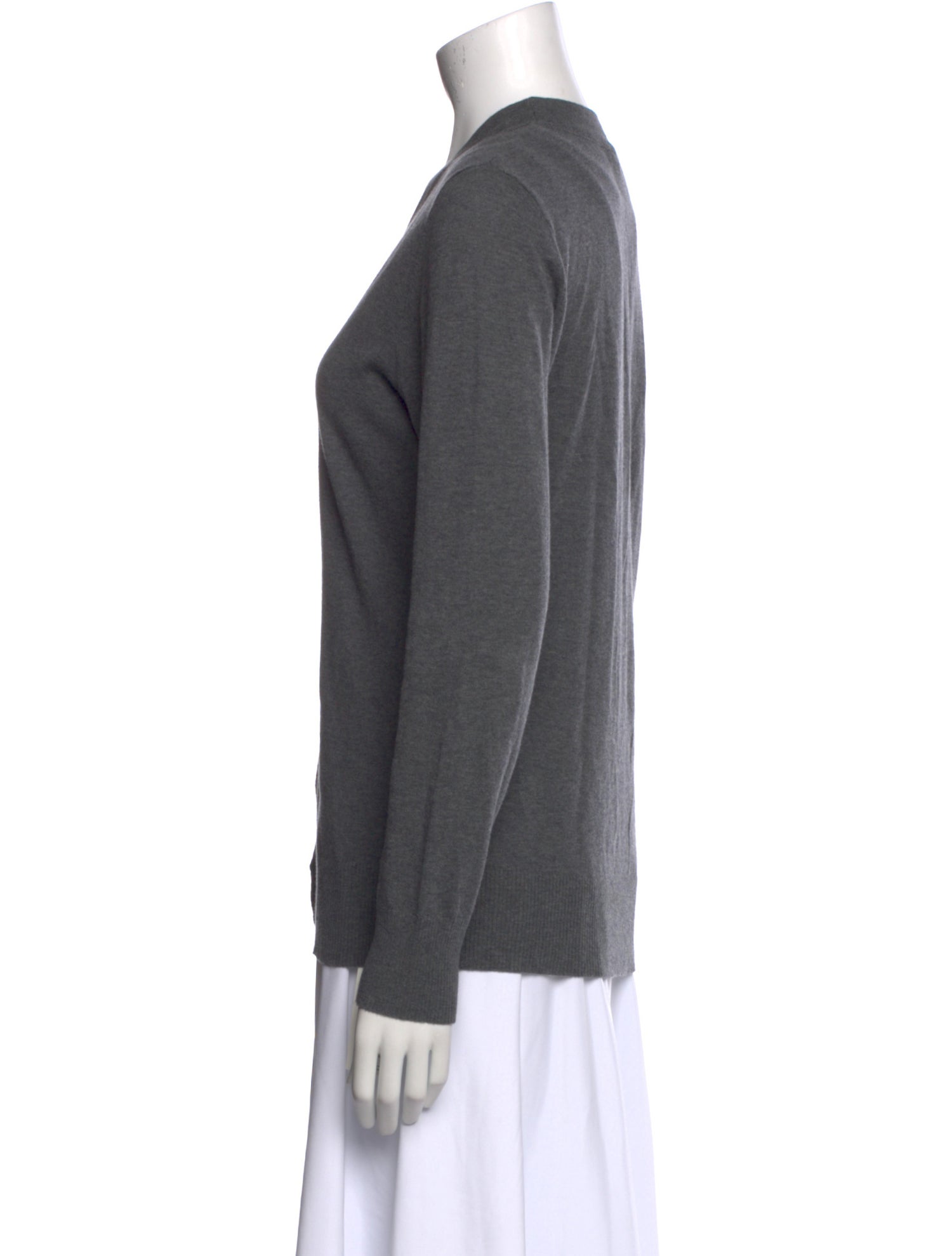 Tory Burch Merino Wool V-Neck Sweater