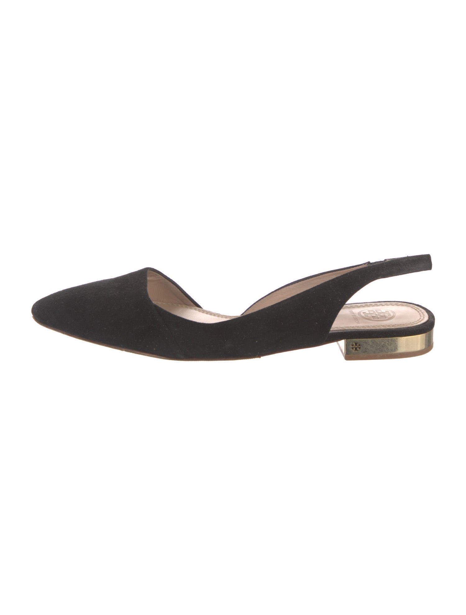 Tory Burch Suede Slingback Flats