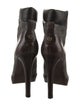 Tory Burch Leather Lace-Up Boots