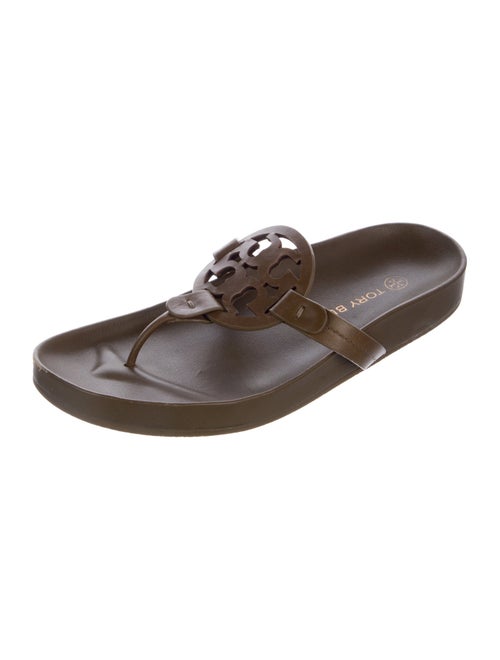 Tory Burch Leather Slides