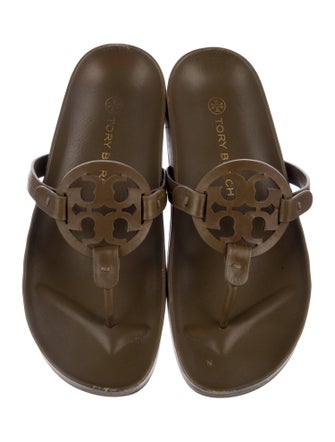 Tory Burch Leather Slides