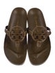 Tory Burch Leather Slides