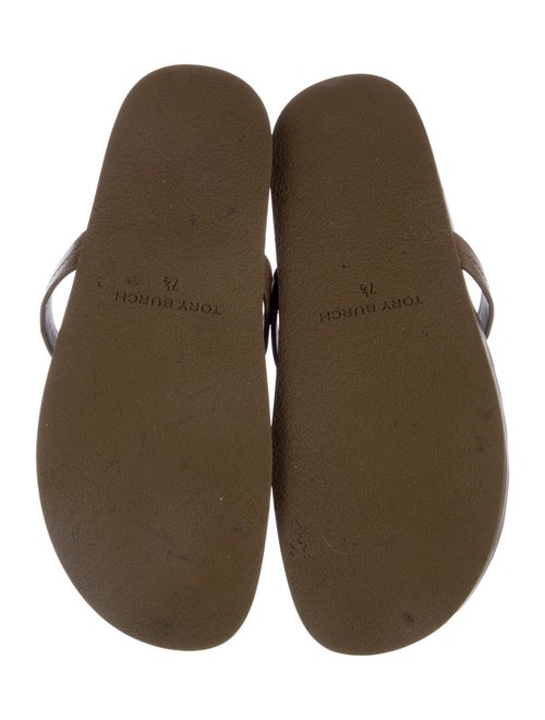 Tory Burch Leather Slides