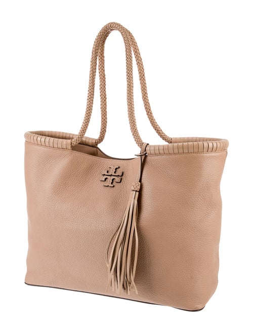Tory Burch Leather Bucket Bag