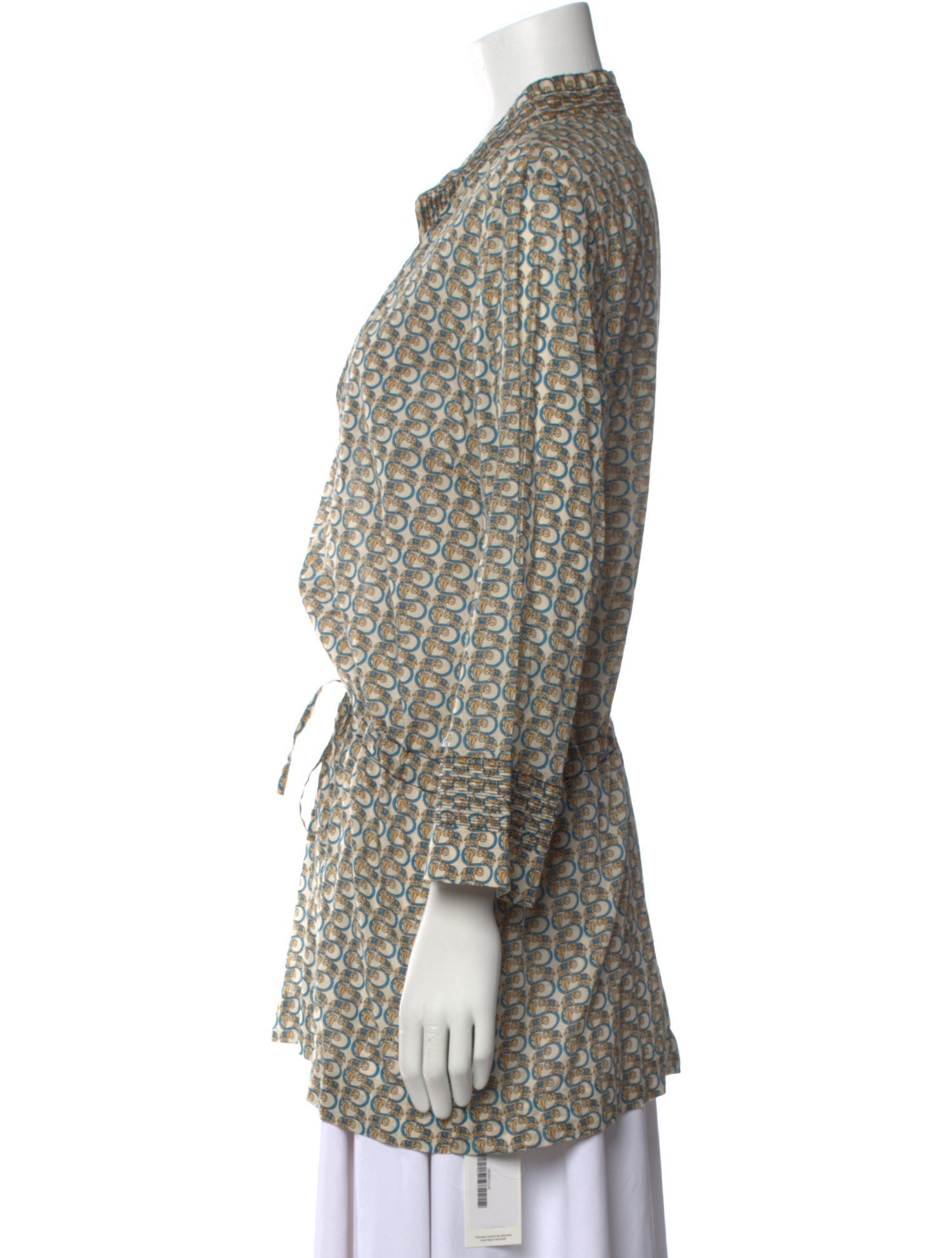 Tory Burch Printed V-Neck Tunic