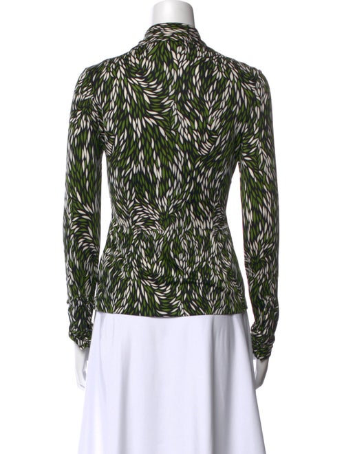 Tory Burch Silk Printed Button-Up Top
