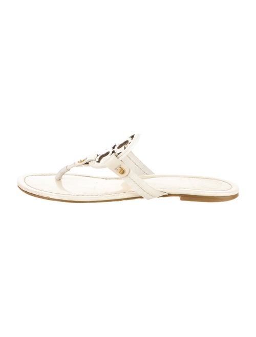 Tory Burch Patent Leather Flip Flops