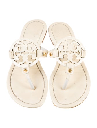 Tory Burch Patent Leather Flip Flops