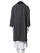 Tory Burch Tweed Pattern Coat
