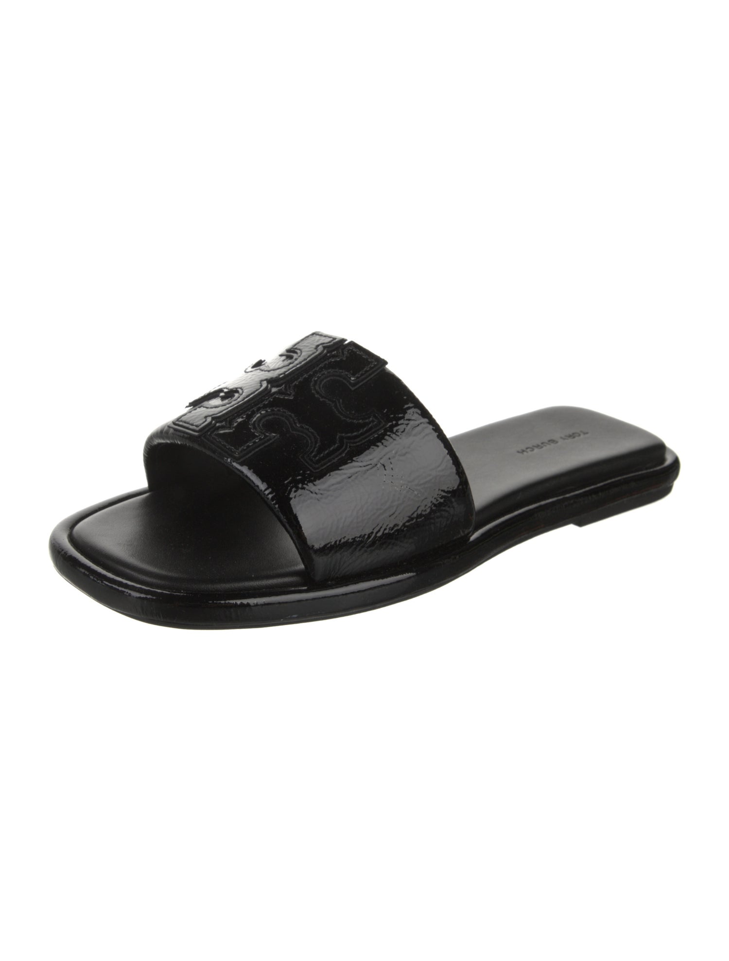 Tory Burch Patent Leather Slides