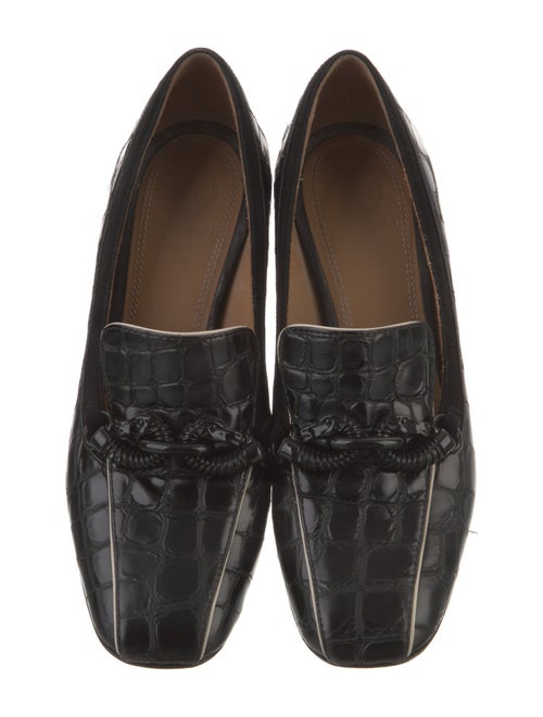 Tory Burch Embossed Leather Pumps