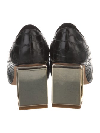 Tory Burch Embossed Leather Pumps