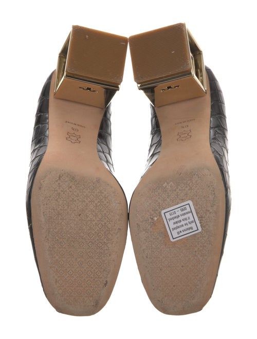 Tory Burch Embossed Leather Pumps