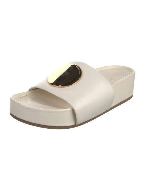 Tory Burch Leather Slides