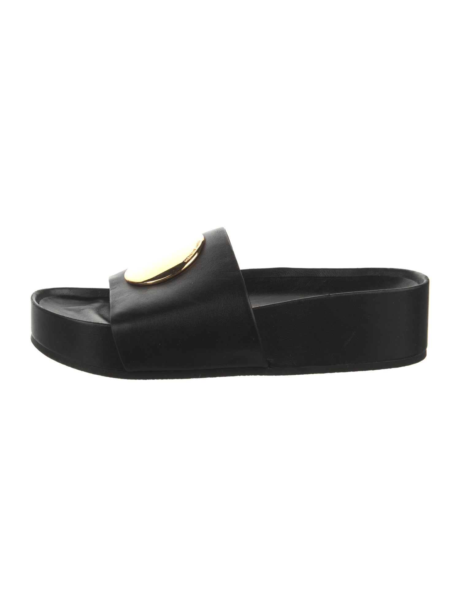 Tory Burch Leather Slides