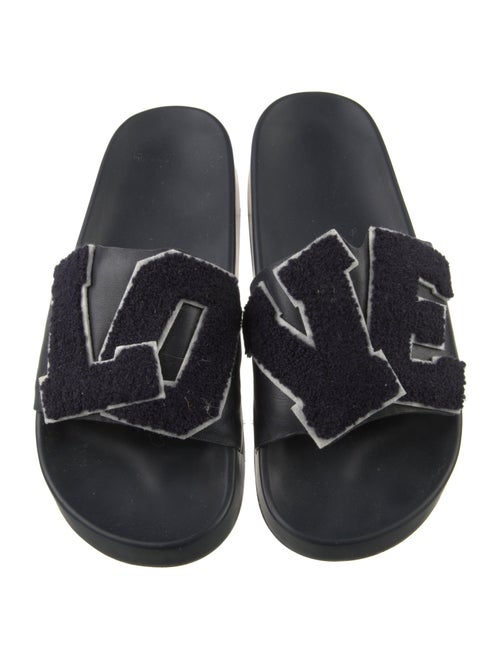 Tory Burch Leather Printed Slides