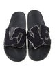 Tory Burch Leather Printed Slides