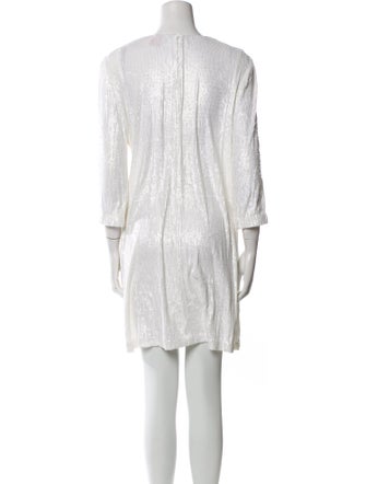 Tory Burch Crew Neck Mini Dress