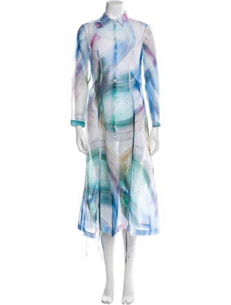 Tory Burch Printed Long Dress