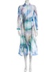 Tory Burch Printed Long Dress
