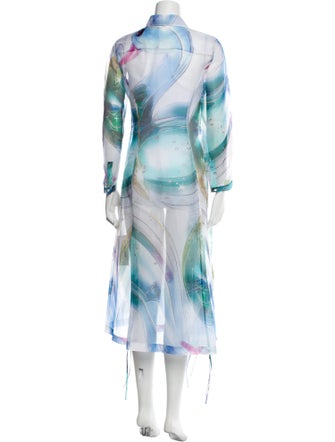 Tory Burch Printed Long Dress