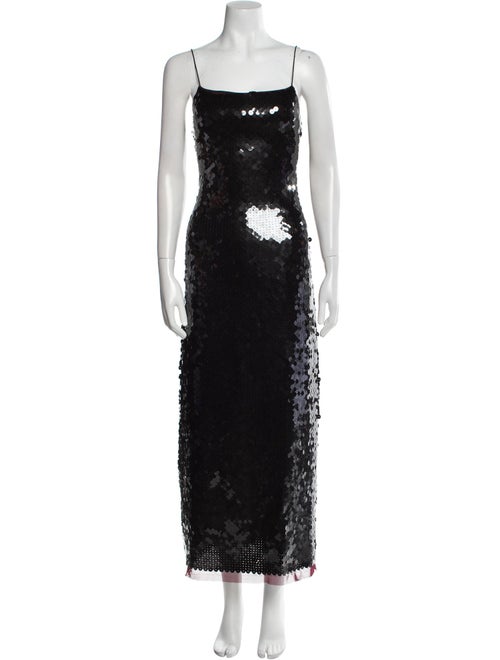 Tory Burch Square Neckline Long Dress