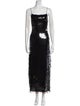 Tory Burch Square Neckline Long Dress