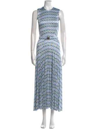 Tory Burch Printed Long Dress