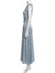 Tory Burch Printed Long Dress