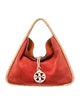 Tory Burch Suede Top Handle Bag