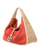 Tory Burch Suede Top Handle Bag