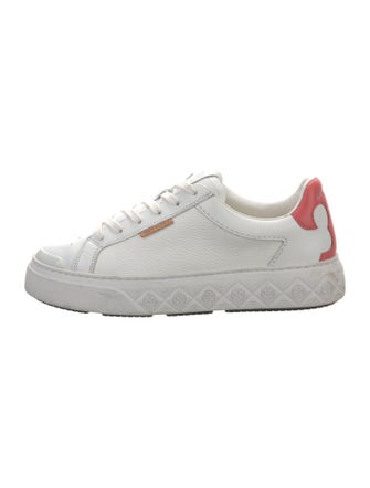 Tory Burch Leather Sneakers