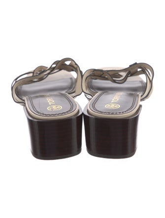 Tory Burch Leather Slides