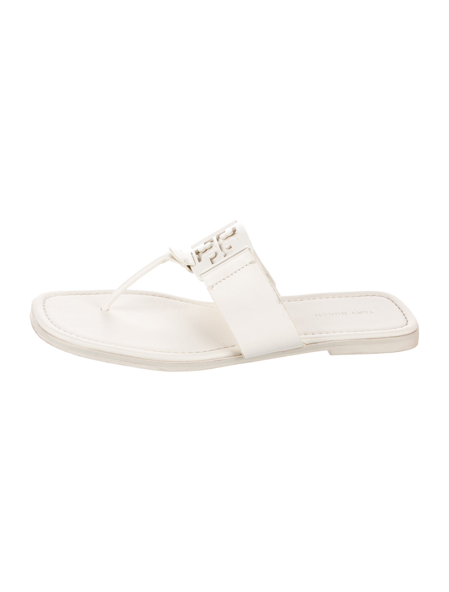 Tory Burch Leather Slides