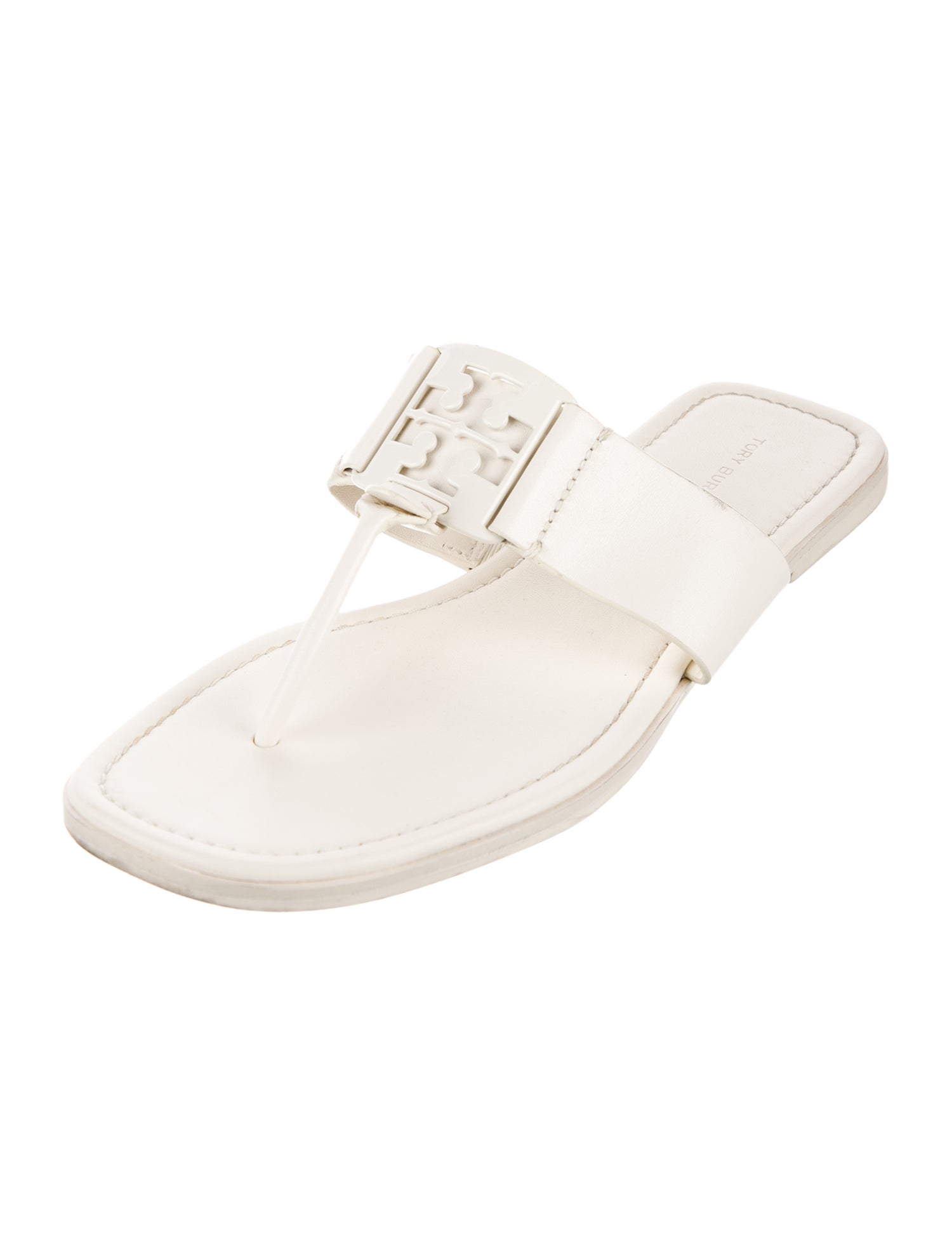 Tory Burch Leather Slides