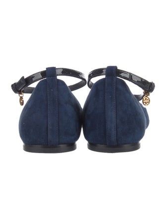 Tory Burch Suede Flats