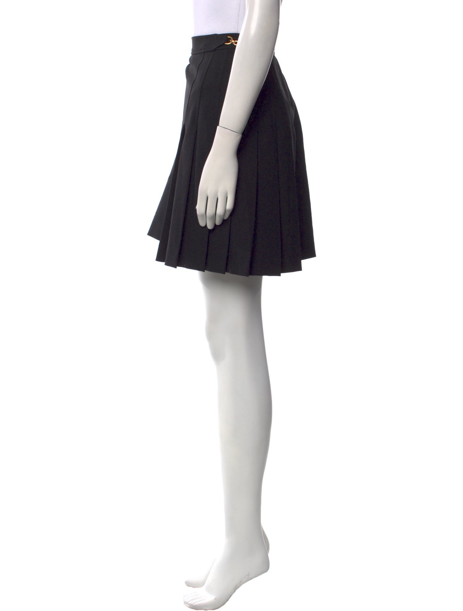 Tory Burch Chain-Link Accents Mini Skirt